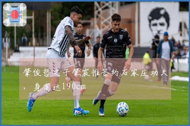 肇俊哲之子肇宸惟签约石家庄功夫，身高达190cm